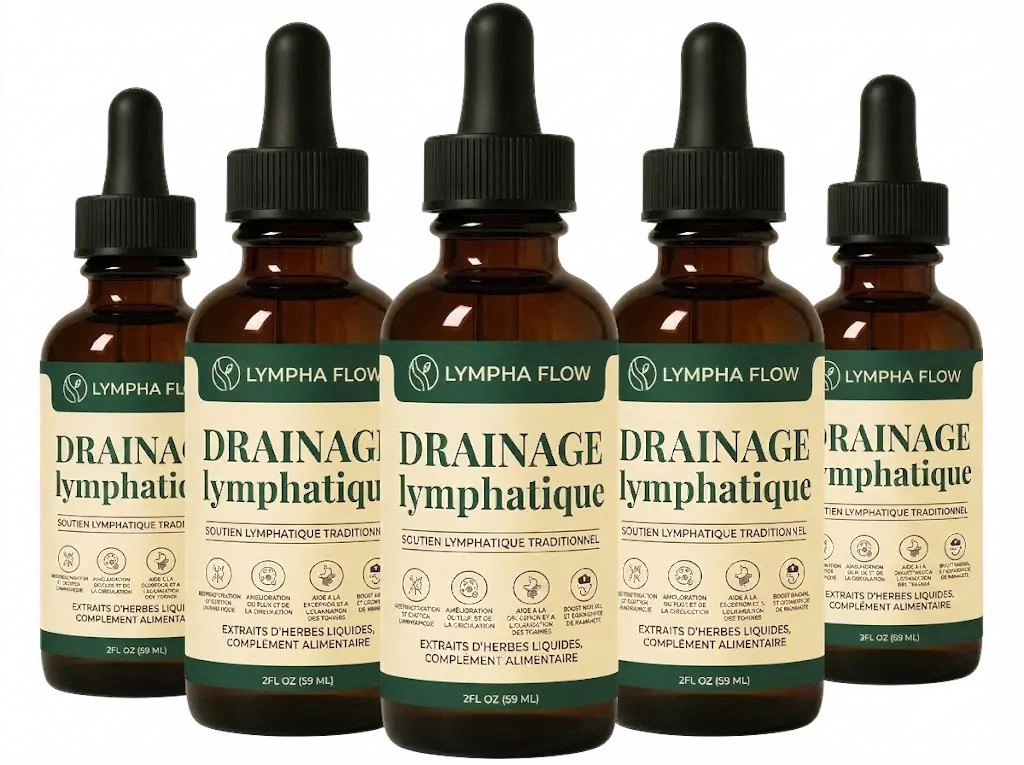 Lympha Flow® Gouttes de drainage lymphatique
