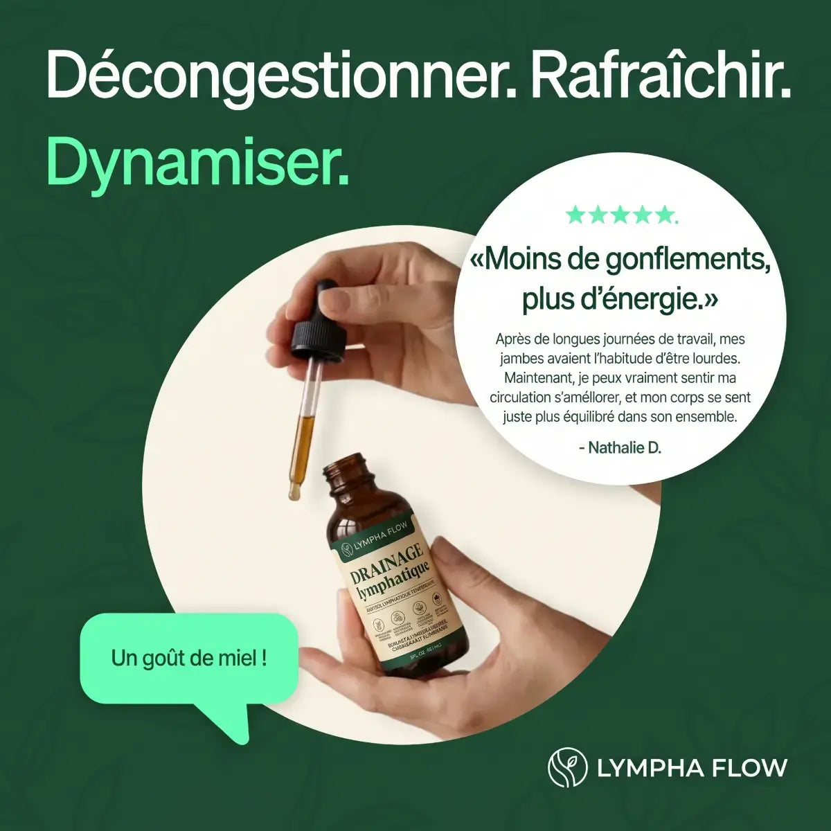 Lympha Flow® Gouttes de drainage lymphatique